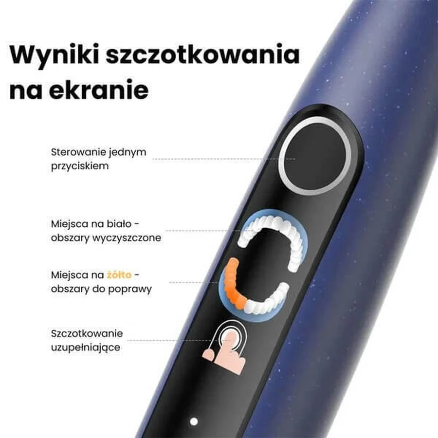 Oclean X Lite, Schallzahnbürste, dunkelblau, 1 Stk.