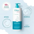 Set de 2 x Oillan Baby, gel de baie, corp și păr 3în1, 750 ml