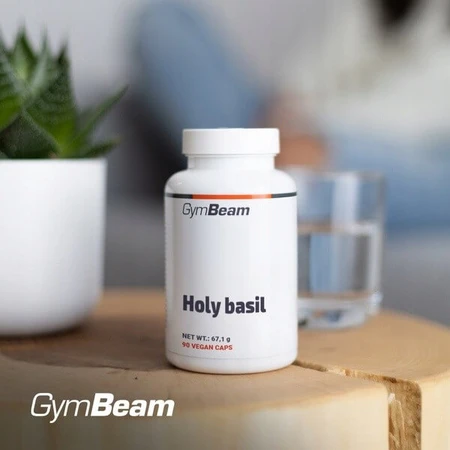 GymBeam Extract de busuioc sfânt, capsule, 90 buc.
