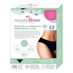 Masmi Reuse Organic Care, Damenunterwäsche für Inkontinenz - niedriger Zustand, Größe S, 1 Stück.