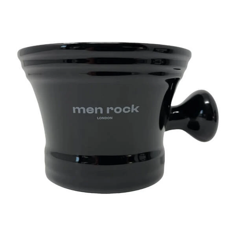 Men Rock Porcelain Shaving Bowl, porcelain shaving crucible bowl, 1 piece.
