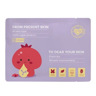Present Skin P.S. Collagen for Your Skin, maseczka w płachcie z kolagenem, 20 g