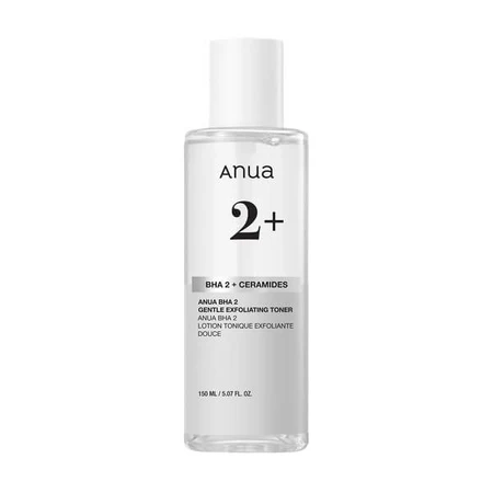 Anua, BHA 2% Gentle Exfoliating Toner, sanftes Peeling-Gesichtswasser mit 2% BHA, 150 ml