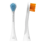 Curaprox Hydrosonic Sensitive Duo, sonic toothbrush heads, blue and orange, 2 pcs.