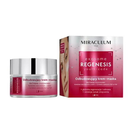 Miraculum Exosome Regenesis, restaurative Nachtcreme-Maske, 50 ml