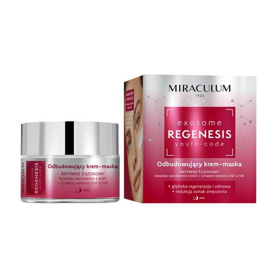 Miraculum Exosome Regenesis, restaurative Nachtcreme-Maske, 50 ml