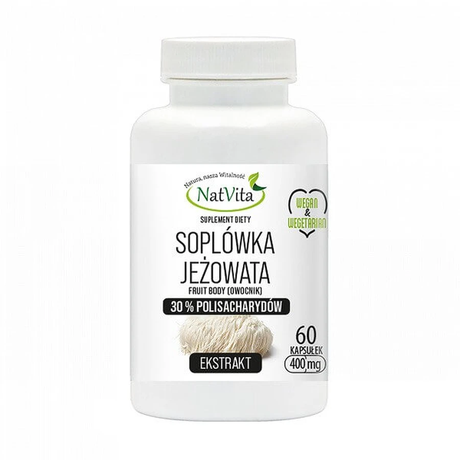 NatVita, Sophora coneflower, capsules, 60 pcs.