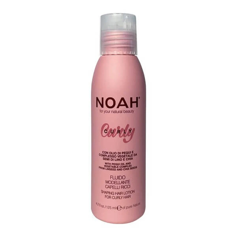 NOAH Curly Modelling Fluid, lotion pour cheveux bouclés, 125 ml