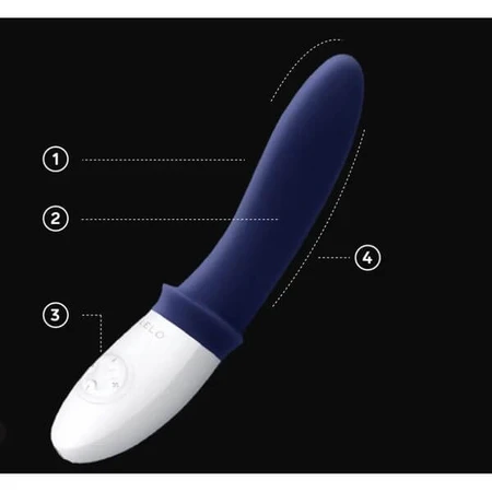 LELO Billy 2 Black, anal vibrator, 1 pc.
