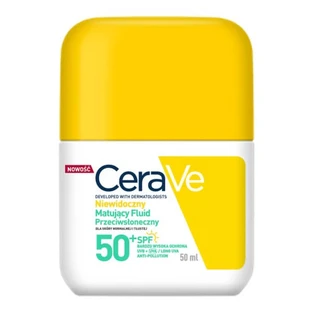CeraVe, fluido opacizzante invisibile SPF50+, 50 ml