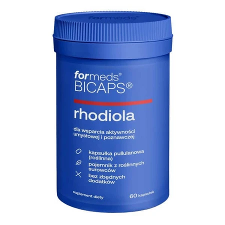Formeds Bicaps rhodiola, gélules dures, 60 pcs.