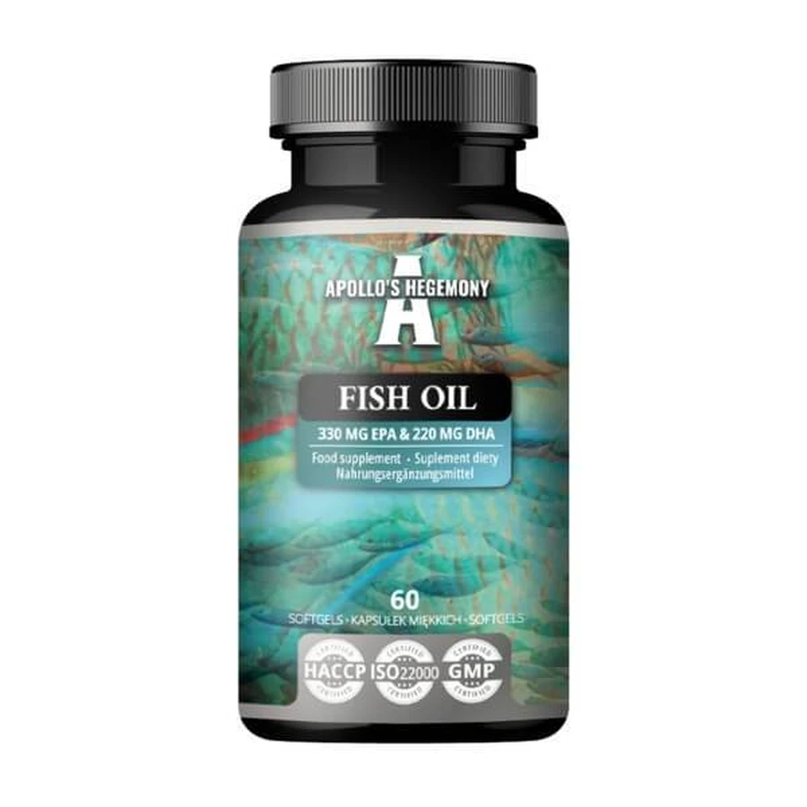 Apollo's Hegemony Fish Oil, capsules molles, 60 pcs.