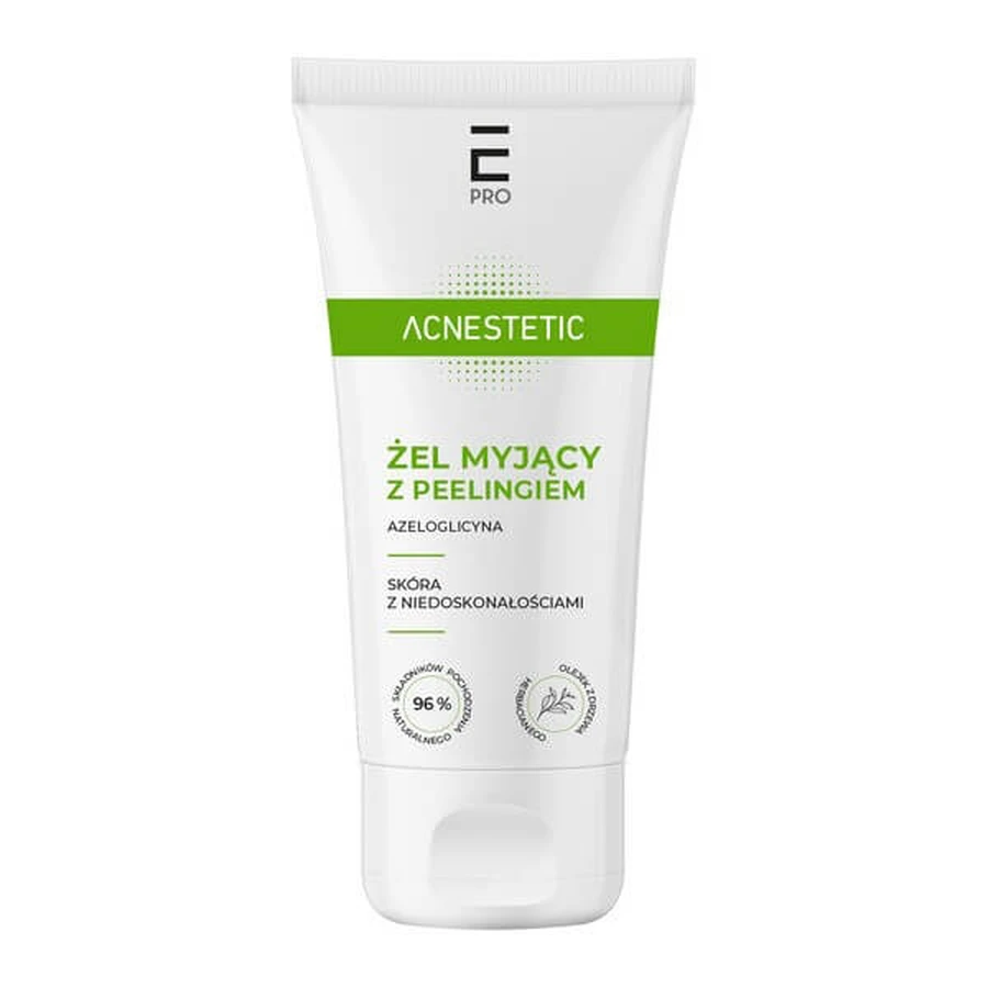 Enilome Pro Acnestetic, cleansing gel with scrub, 200 ml