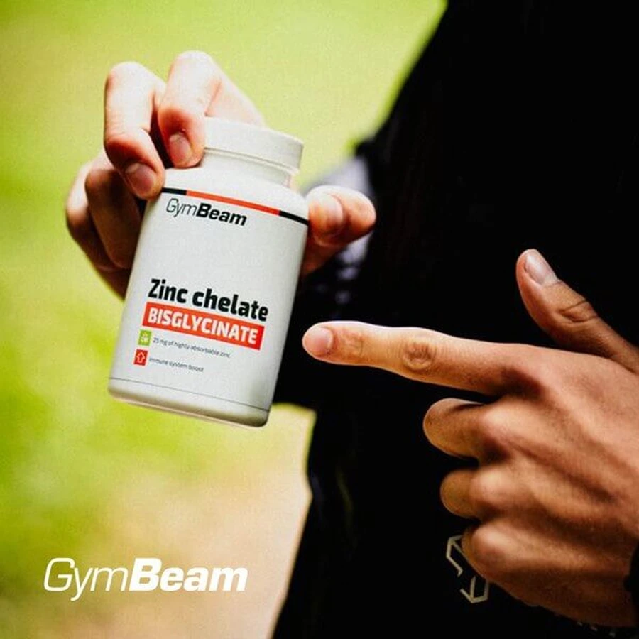 GymBeam Chélate de Zinc, gélules, 90 pcs.