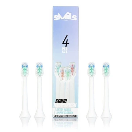 Vitammy, Smils light mix embouts de brosse à dents sonique, 4 pcs.