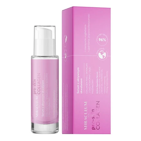 Miraculum Collagen Pro-Skin, ser, cu squalane activ, 30 ml