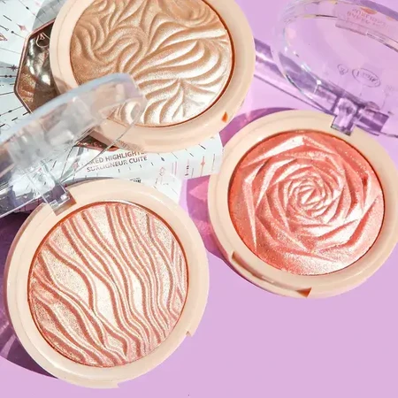 J.Cat Beauty, You Glow Girl, Gebackener Highlighter für Gesicht und Körper, 109 Unicorn Fave, 8,5 g