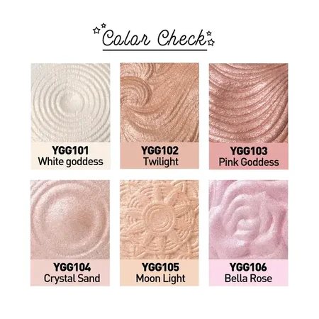 J.Cat Beauty, You Glow Girl, Gebackener Highlighter für Gesicht und Körper, 109 Unicorn Fave, 8,5 g