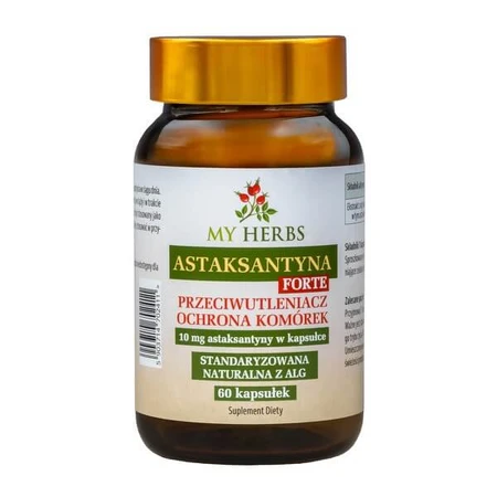 Bio Herbs Astaxanthin Forte, capsules, 60 pcs.
