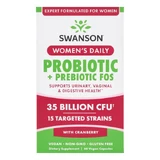 Swanson Women's Daily Probiotic+Prebiotic FOS, Kapseln, 60 Stk.