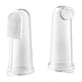 BabyOno, melktandenborstels, voor vingers, 2 stuks.