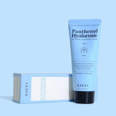 Naexy Panthenol Hyaluronic, gentle cleansing foam, 100 ml