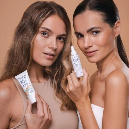 Soraya Probio Make-Up, prebiotische natürlich deckende Grundierung 02, 30ml