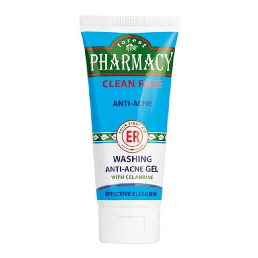 Forest Pharmacy, gel limpiador antiacné, 100 ml