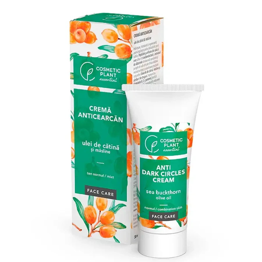 Anti-puffiness eye contour cream with catina and olive oil, 30 ml, Cosmetic Plant