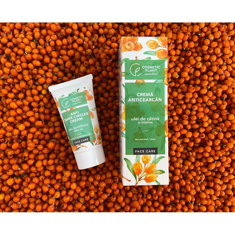 Anti-puffiness eye contour cream with catina and olive oil, 30 ml, Cosmetic Plant