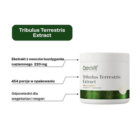OstroVit Tribulus Terrestris Extract, poeder, 100 g