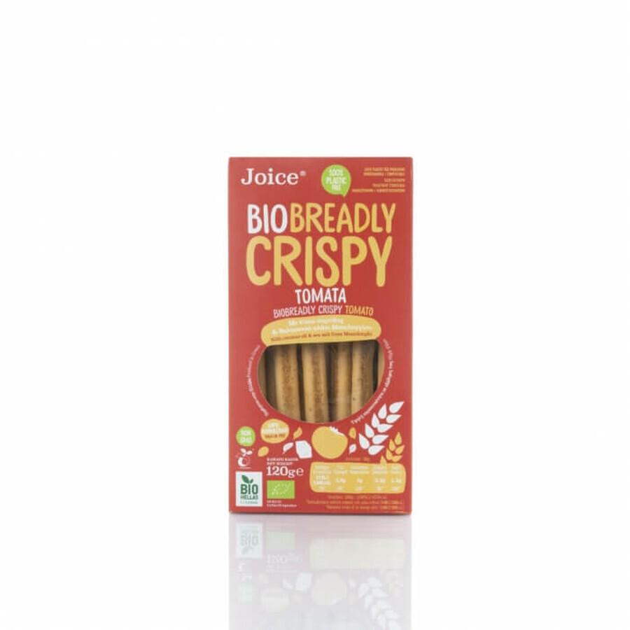 Grisine BIO Crispy cu Rosii, Feta, Masline Kalamata si Oregano 120g