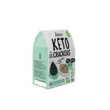 Gustare BIO Keto Cracker cu Seminte de In Auriu 60g