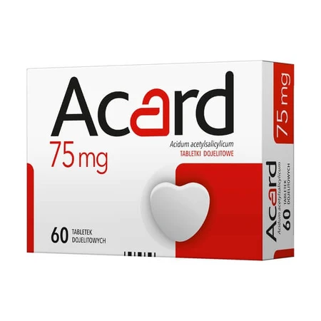 Acard set, 75 mg, omhulde enterale tabletten, 60 st. + Calperos 1000, 400 mg calciumionen, harde capsules, 100 st.