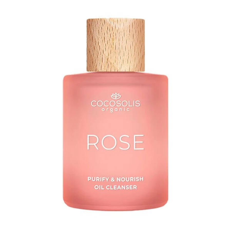 Cocosolis Rose, ulei de curățare facială cu trandafiri, 50 ml