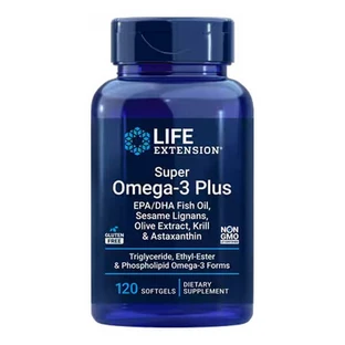 Life Extension Super Omega-3 Plus, Kapseln, 120 Stück.