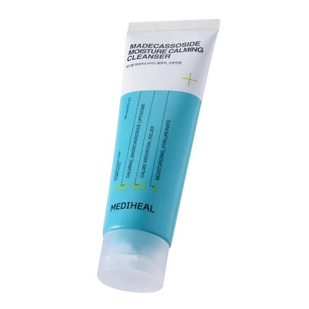 Mediheal Madecassoside Moisture Calming Cleanser, regenererende gel-schuim gezichtswasgel met madecassoside, 120 ml
