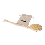 Hhuumm, trockene Körpermassagebürste, weiche Faserversion mit Stab Nr.4, 1 Stück.
