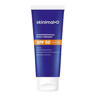 Skinimal D, Sonnenschutzmittel mit Aloe vera SPF50, 50 ml