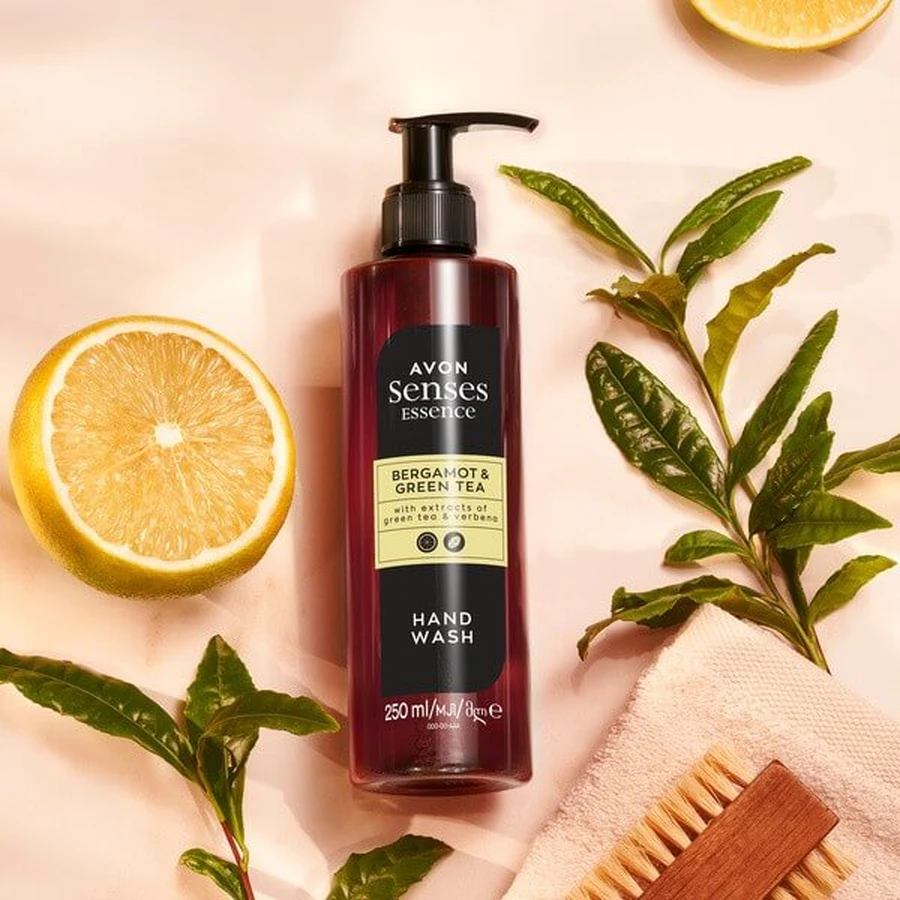 Avon Senses Essence, flüssige Handseife, Bergamotte und Grüner Tee, 250 ml