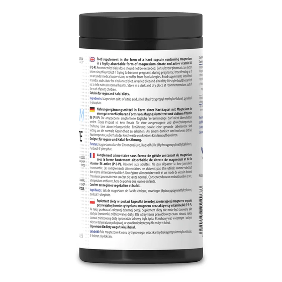 Skill Nutrition Magnesium Citrate + B6, kapsułki, 180 szt.: ceny i cechy