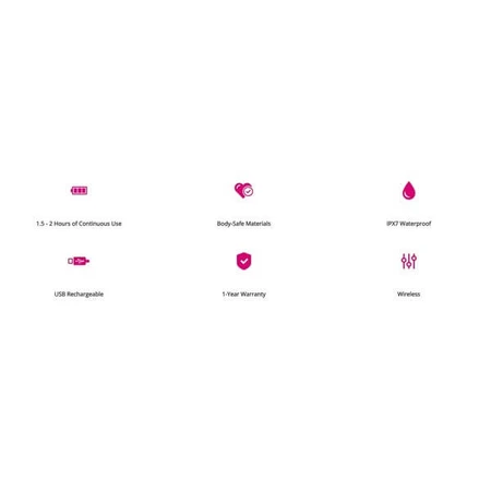 Lovense Flexer, vibratore controllato da app, 1 pezzo.