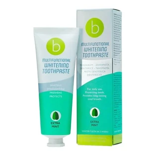 Beconfident Multifunctional Whitening, pastă de dinți pentru albire, Extra Mint, 75 ml