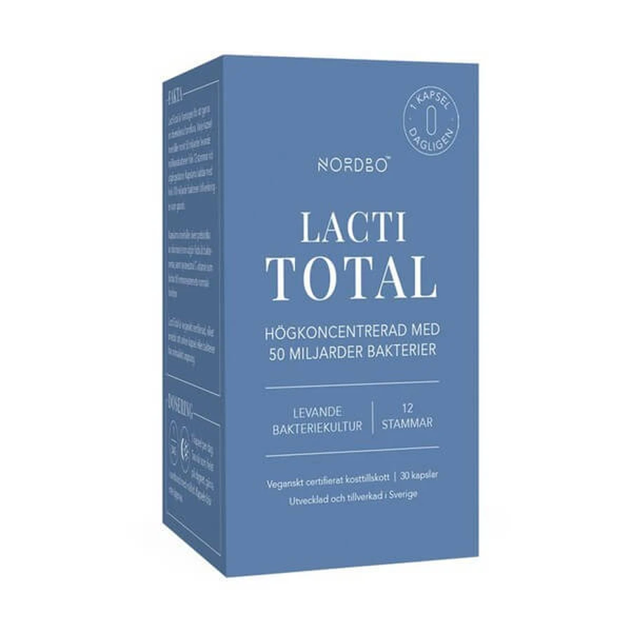 Norbo LactiTotal, cápsulas, 30 uds.