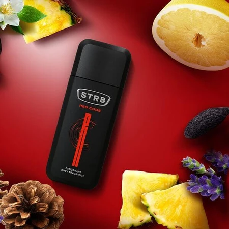 STR8 Red Code, desodorante perfumado con atomizador, 85 ml