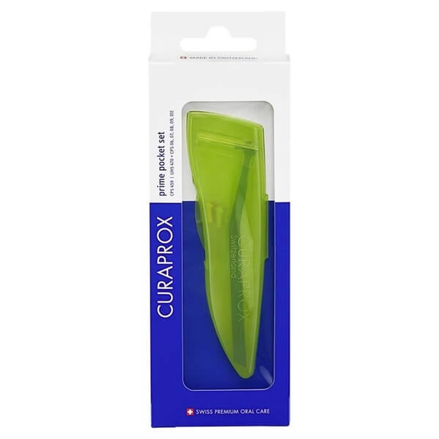 Curaprox, brosse à dents interdentaire CPS 459 Prime, format de poche, 1 pc.