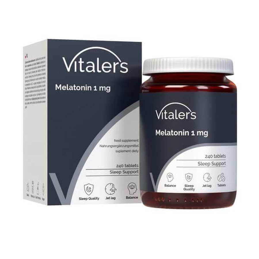 Vitaler's Melatonine 1 mg, tabletten, 240 st.