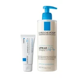 La Roche-Posay kit, Cicaplast Baume B5+, verzachtende lotion, 40 ml + Lipikar Syndet AP+, anti-irriterende huidreinigingscrème, 400 ml