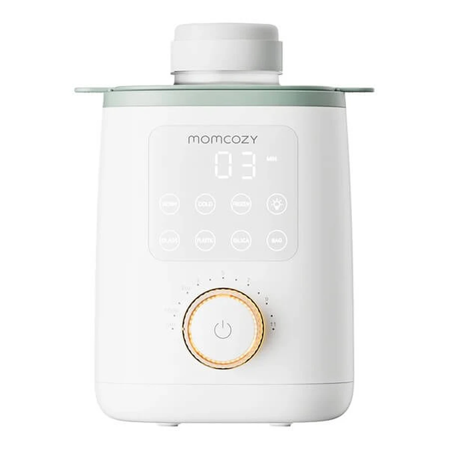 Momcozy MW02 Nutri Smart Analoger Säuglingsflaschenwärmer, 1 Stk.