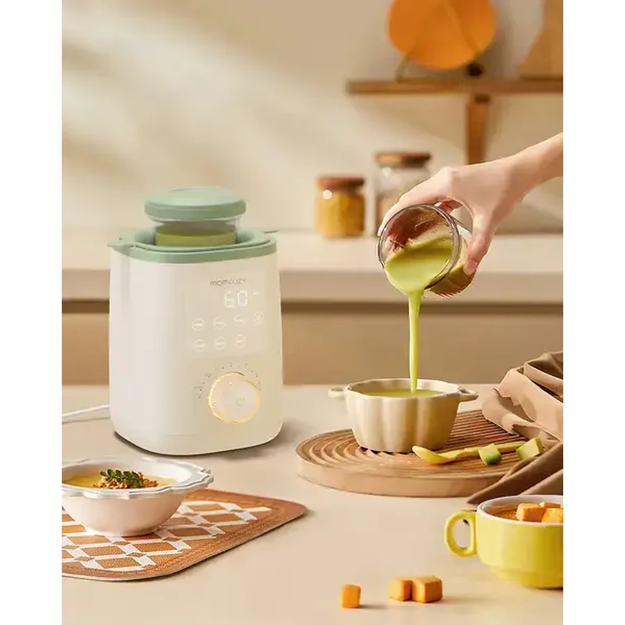 Momcozy MW02 Nutri Smart Analoger Säuglingsflaschenwärmer, 1 Stk.